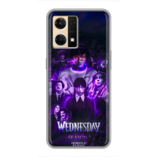 Чохол з дизайном Венздей 2 на Oppo Reno7 4G