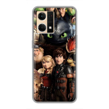 Чохол як приборкати дракона на Oppo Reno7 4G – Персонажі дракона