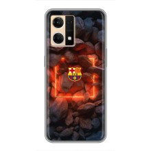 Чехол с картинкой ФК Барселона на ОППО Рено7 4G (FC Barcelona)
