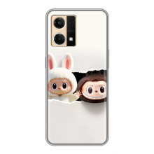 Чехол с Лабубу на Oppo Reno7 4G (Лабубу)