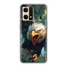 Чохол з картинкою 'Хижаки' для Oppo Reno7 4G – Орел