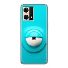Силиконовые Чехлы (смешные стикеры) для Oppo Reno7 4G – Одноглазик