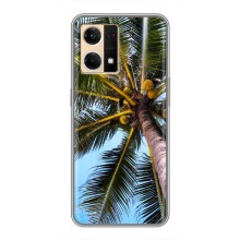 Силіконовий чохол з КАРТИНКАМИ літо для Oppo Reno7 4G (AlphaPrint) (Пальма)