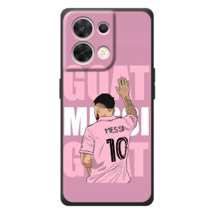 Чехлы Лео Месси в Майами на OPPO Reno 8 5G (GOAT MESSI)