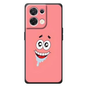Чехлы с Патриком на OPPO Reno 8 5G (Мордочка Патрика)