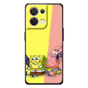 Чехлы с Патриком на OPPO Reno 8 5G (Звонок)