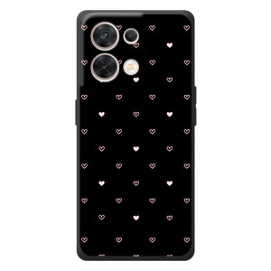 Чехлы с тематикой "Маленькие Сердечки" на OPPO Reno 8 5G (Маленькие сердечки)