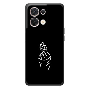 Чехлы (Знак сердечка) на OPPO Reno 8 5G – Знак Сердечка