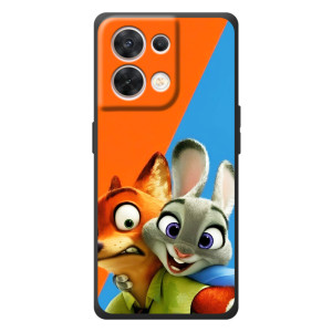 Чехлы ЗВЕРОПОЛИС для OPPO Reno 8 5G (Ник и Хопс)