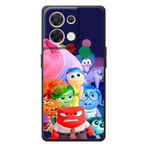 Чехол Головоломка для OPPO Reno 8 5G - (AlphaPrint) (Герои головоломки)