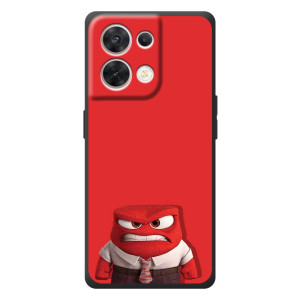 Чехол Головоломка для OPPO Reno 8 5G - (AlphaPrint) (Гнев)