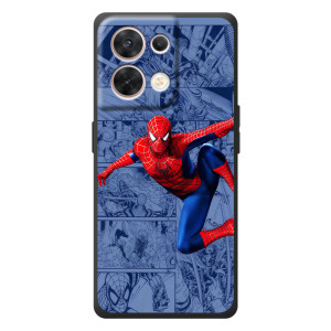Силиконовый Чехол для OPPO Reno 8 5G (Человек Паук)