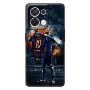 Чохол Мессі футболіст для OPPO Reno 8 5G – Мессі з футболкою