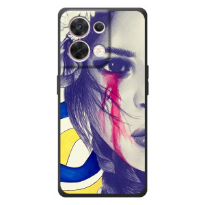 Чехол на OPPO Reno 8 5G Украинский дизайн (Слезы Украины)