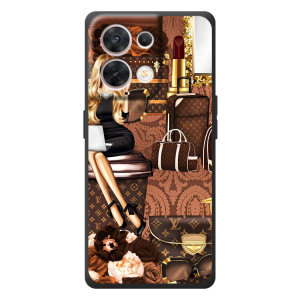 Чехол Стиль Louis Vuitton на OPPO Reno 8 5G (Мода Луи Виттон)