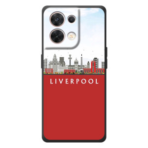 Чохол з картинкою ФК Ліверпуль на ОРО Reno 8 5G – Місто Liverpool