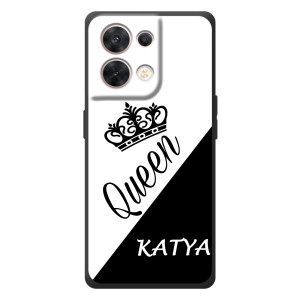 Именные  Женские Чехлы для OPPO Reno 8 5G (KATYA)