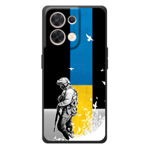 Патриотический Чехол для OPPO Reno 8 5G – ЗСУ