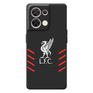 Силиконовые Чехлы принт Футбол на OPPO Reno 8 5G – Эмблема Liverpool