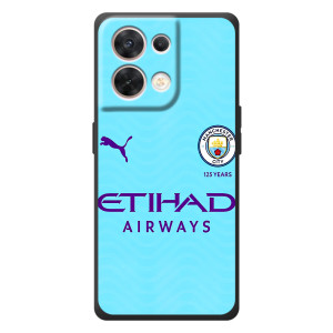 Силиконовые Чехлы принт Футбол на OPPO Reno 8 5G – Man City
