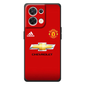 Силиконовые Чехлы принт Футбол на OPPO Reno 8 5G – Man United