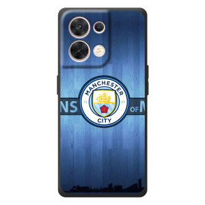 Силиконовые Чехлы принт Футбол на OPPO Reno 8 5G – ManCity