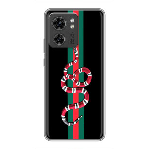 Чехлы Бренд GUCCI для OPPO Reno 8 Pro 5G – Змей Гуччи