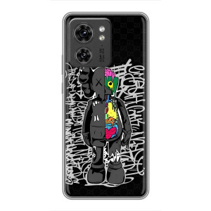 Чохли для OPPO Reno 8 Pro 5G - Bearbrick Louis Vuitton (PREMIUMPrint)