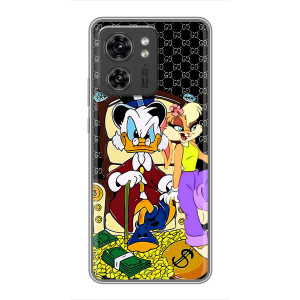 Чехли для OPPO Reno 8 Pro 5G - Скрудж МакДак Louis Vuitton (PREMIUMPrint)