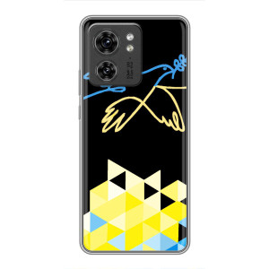 Чехол на OPPO Reno 8 Pro 5G Украинский дизайн (Мир для Украины)