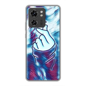 Чохол з принтом для OPPO Reno 8 Pro 5G (AlphaPrint - Знак сердечка)