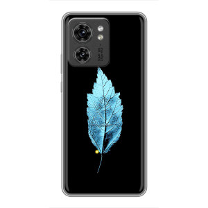 Чохол з картинками на чорному фоні для OPPO Reno 8 Pro 5G – Листя