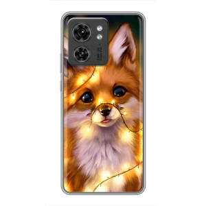 Чохол з Лисичкою для OPPO Reno 8 Pro 5G (Новорічне лисеня)