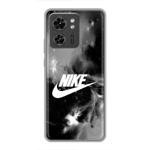 Чехол с логотипом Найк на OPPO Reno 8 Pro 5G (Найк дымчатый)