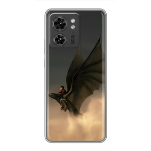 Чехол с принтом дракон Беззубик для ОППО Рено 8 Про 5Г