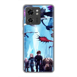 Чехол с принтом дракон Беззубик для ОППО Рено 8 Про 5Г (Герои Беззубика)