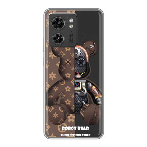 Силиконовый чехол для OPPO Reno 8 Pro 5G (Медмедь Луи Виттон)