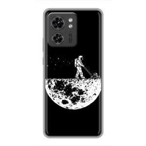 Силіконовый Чохол з принтом "Космонавти" на OPPO Reno 8 Pro 5G – Космонавт