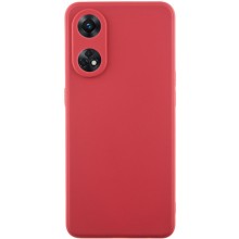 Силіконовий чохол Candy Full Camera для Oppo Reno 8 T 4G – Червоний