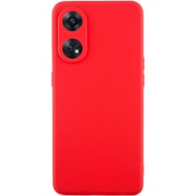 Силиконовый чехол Candy Full Camera для Oppo Reno 8 T 4G – Красный