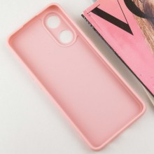 Силіконовий чохол Candy Full Camera для Oppo Reno 8 T 4G – Рожевий