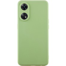 Силиконовый чехол Candy Full Camera для Oppo Reno 8 T 4G – Фисташковый