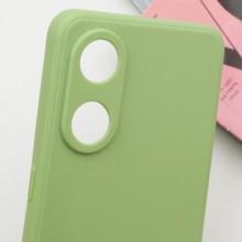 Силіконовий чохол Candy Full Camera для Oppo Reno 8 T 4G – Фісташковий