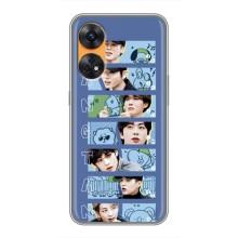 Чехлы BTS для Oppo Reno 8T (AlphaPrint)