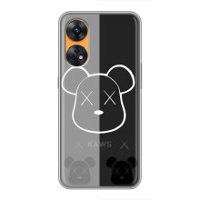 Чехлы для Oppo Reno 8T - Bearbrick Louis Vuitton (PREMIUMPrint) (БеарБрик глаза)