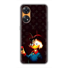 Чехлы для Oppo Reno 8T - Скрудж МакДак Louis Vuitton (PREMIUMPrint) (Скрудж с бриллиантом)