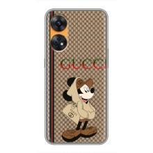 Чехлы ГУЧЧИ для Оппо Рено 8Т (AlphaPrint) (Mickey GUCCI)