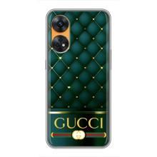 Чехлы ГУЧЧИ для Оппо Рено 8Т (AlphaPrint) (Текстура Гуччи)