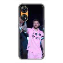 Чохли Лео Мессі в Маямі на Oppo Reno 8T (Золотий м'яч Мессі)