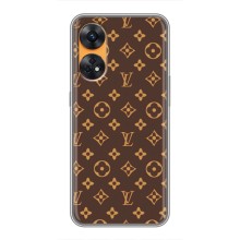 Чохли Луі Вітон для Oppo Reno 8T (AlphaPrint - LOUIS VUITTON) – фон LOUIS VUITTON